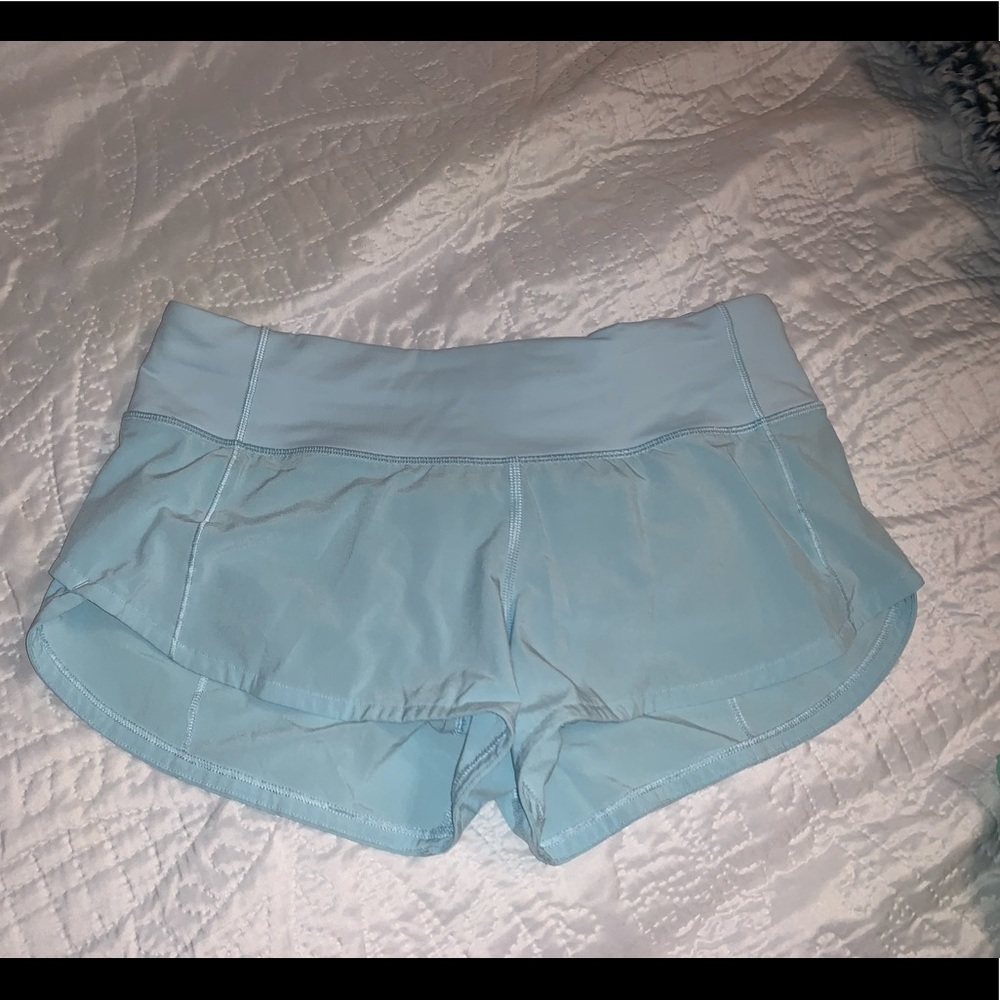 Lululemon speed shorts